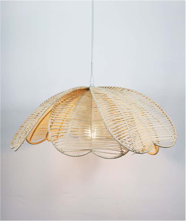 HTPL-1 Natual White Flower RIIPPUVALAISIN 49x20cm