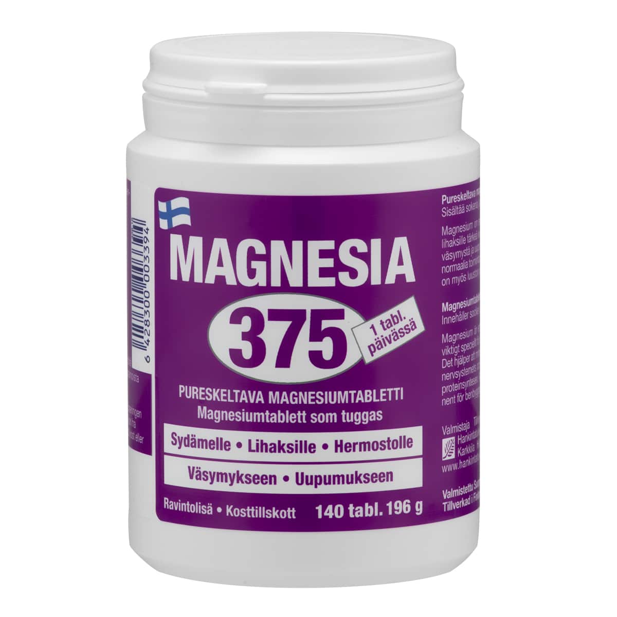 Magnesium Supplement 140 tablets