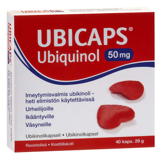 Ubicaps Ubiquinol 50mg
