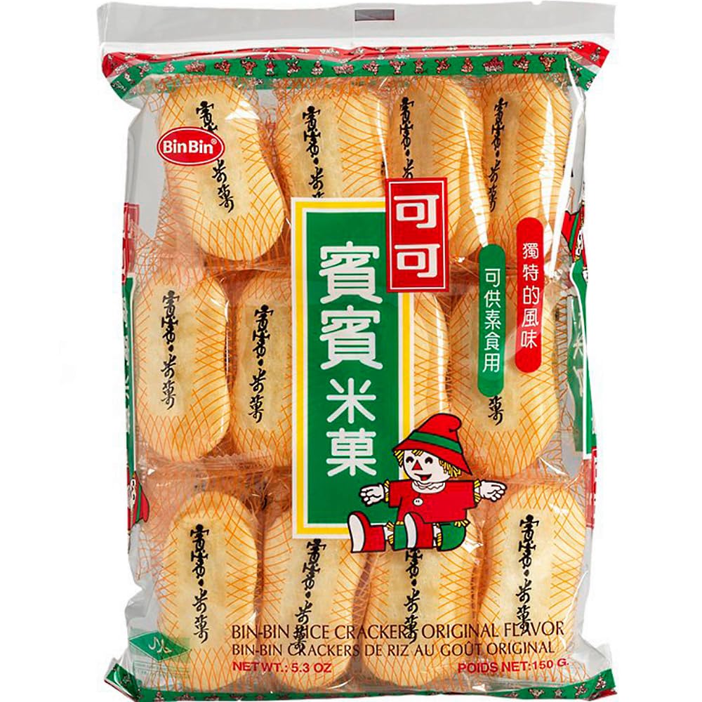 Bin Bin Rice Crackers alkuperäinen maku 150g