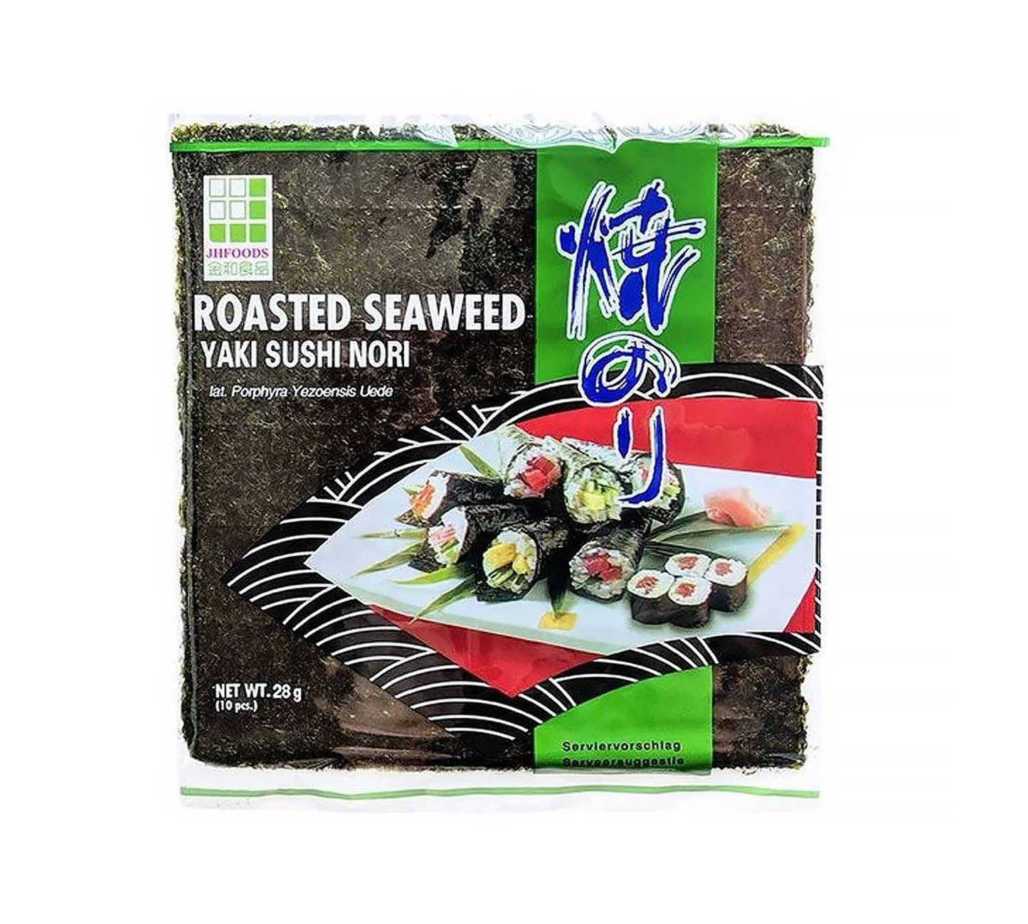 JHFOODS Seaweed Roasted for Sushi 28g