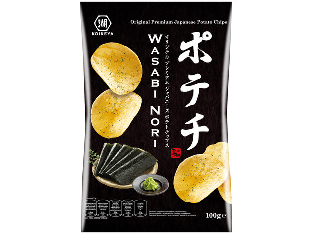 Koikeya perunalastut wasabi nori 100g
