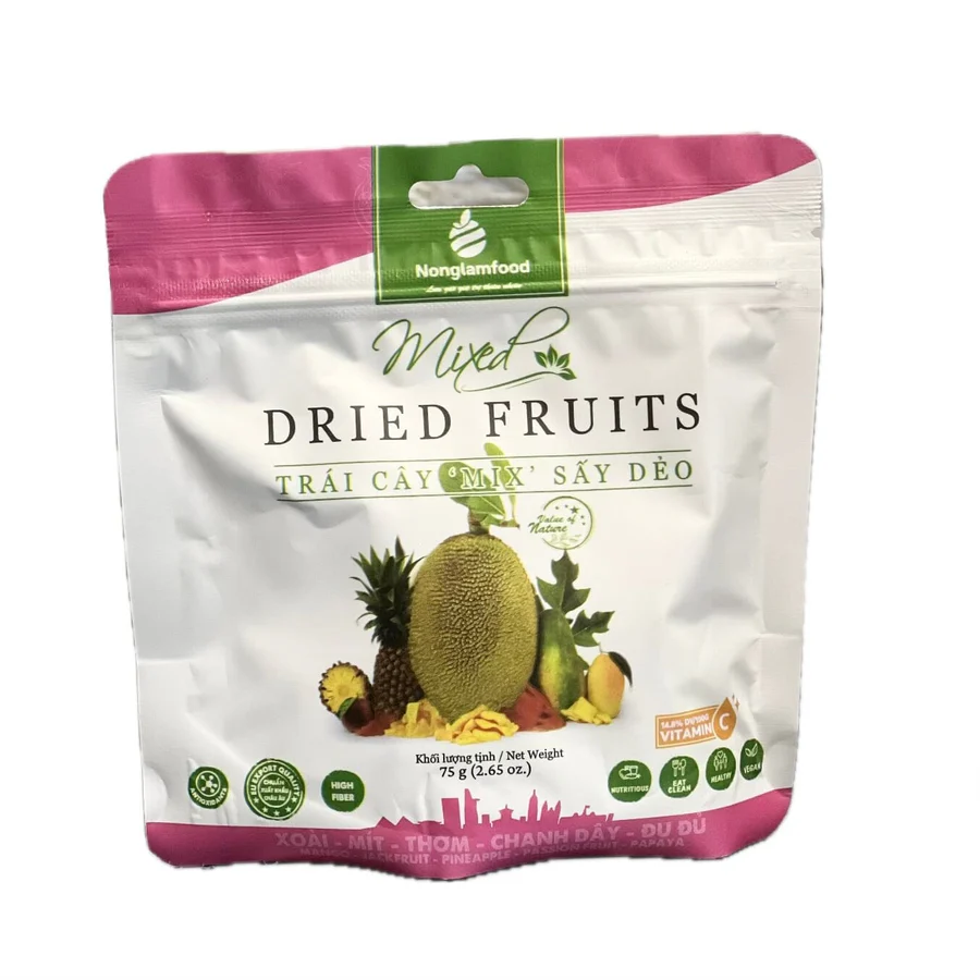 NLF Soft Dried Mix Fruits 75g
