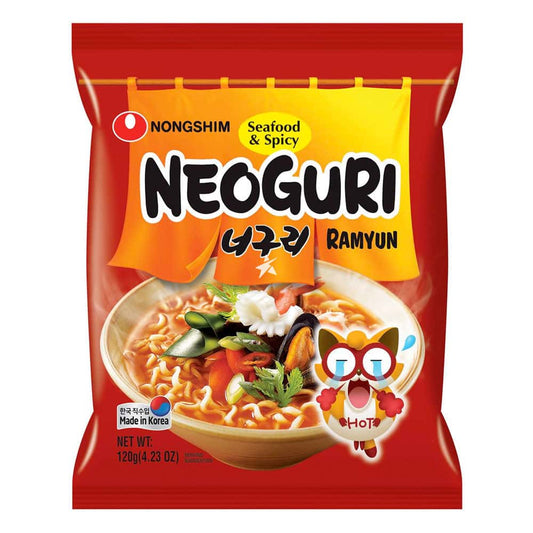 NONGSHIM Neoguri Seafood & Spicy Ramyun 120g