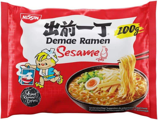 Nissin Demae Ramen seesamiöljyllä 100g