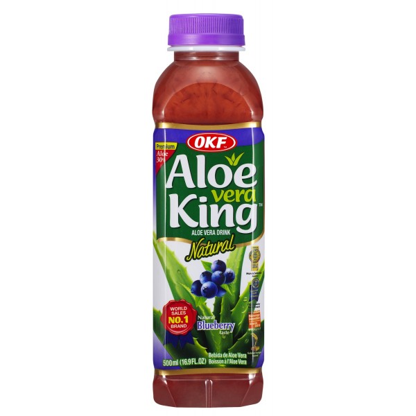 OKF Aloe Vera Drink Blueberry 500ml