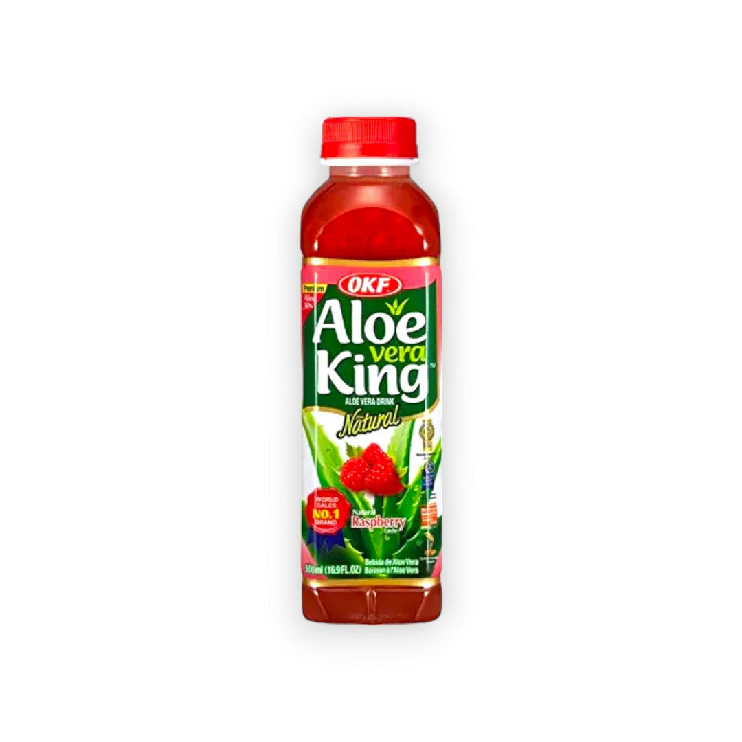 OKF Aloe vera -juoma Vadelma 500ml