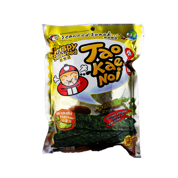 TAO KAE NOI Rapea merilevävälipala Wasabi 32g