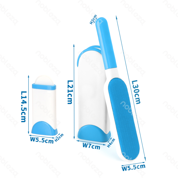 Reusable pet hair remover(Blue)