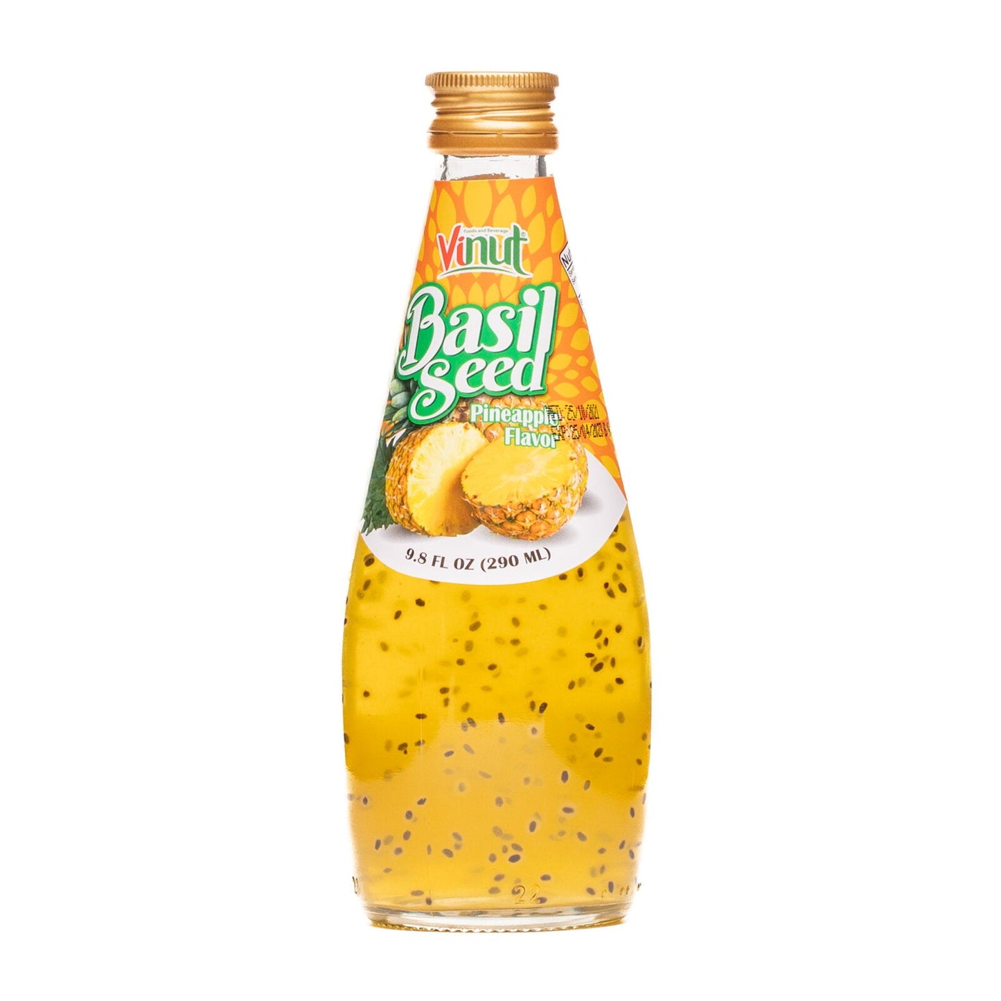 Vinut Basil Seed Drink Pineapple falvor 290ml