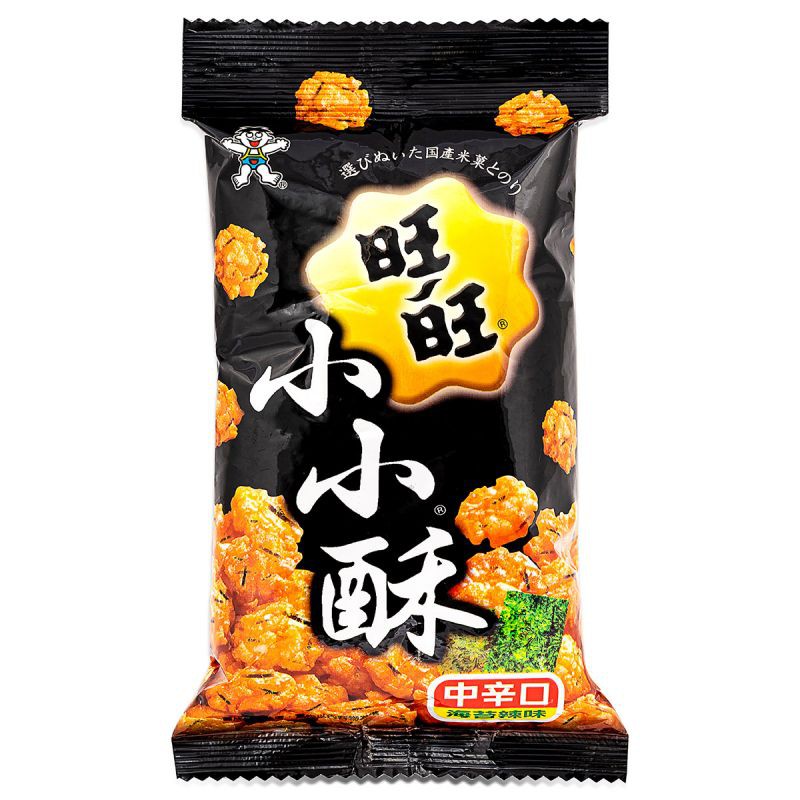 WANTWANT Mini Fried Rice Crackers Merilevä 60g