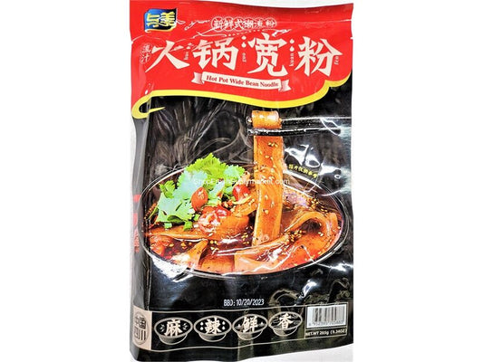 Yumei Hot Pot Bean Nuudeli leveä 265g