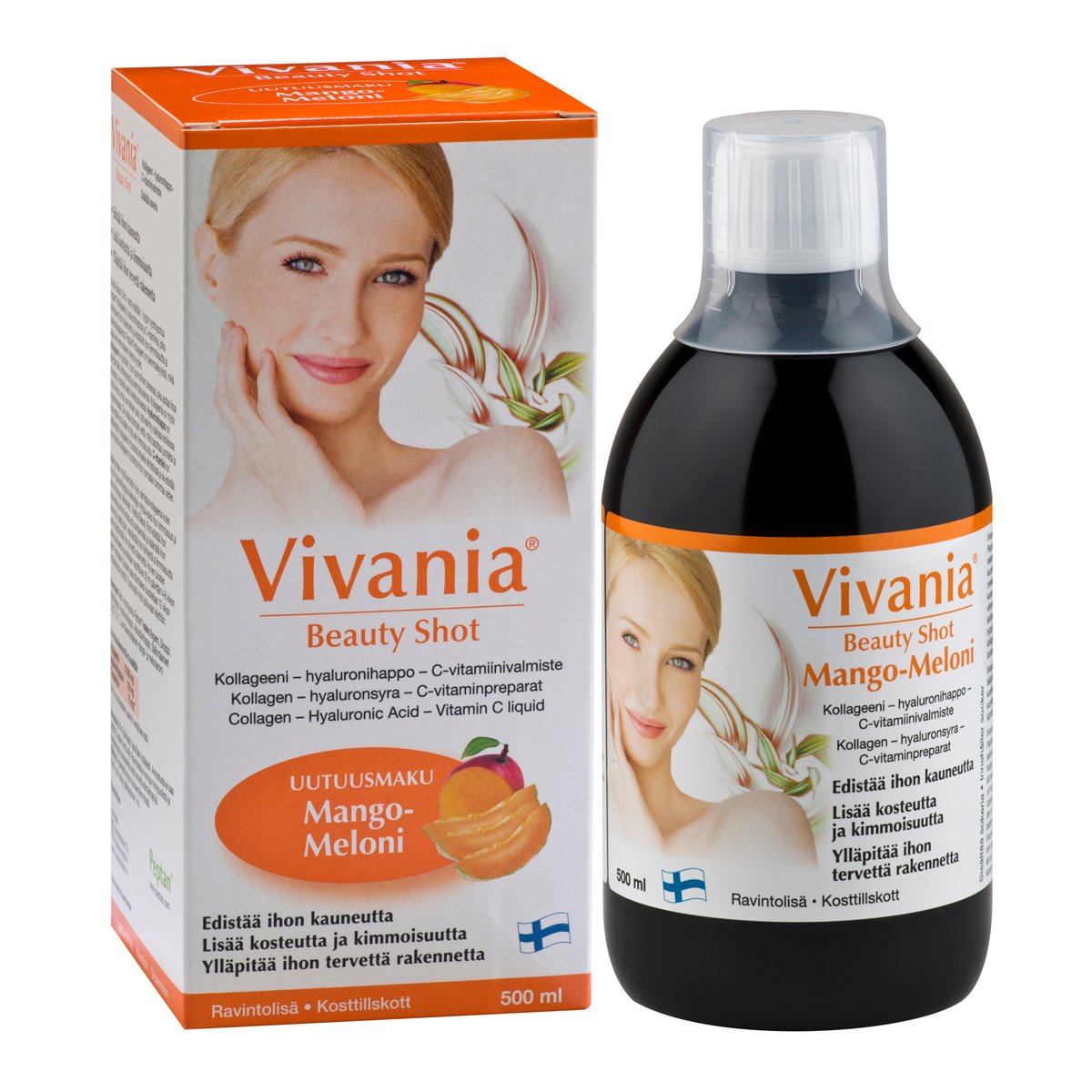 Vivania Beauty Shot Mango-Melon 500 ml