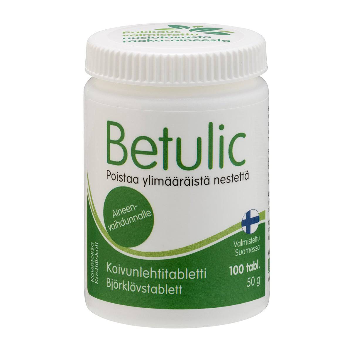 Betulic - Koivunlehtitabletti 100 tabl