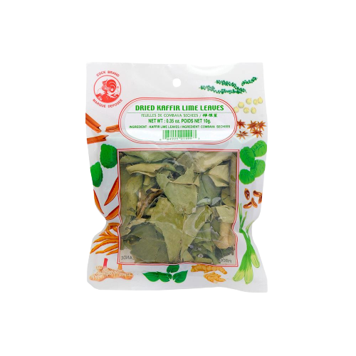 COCK Brand Dried Kaffir Lime Leaf 10g