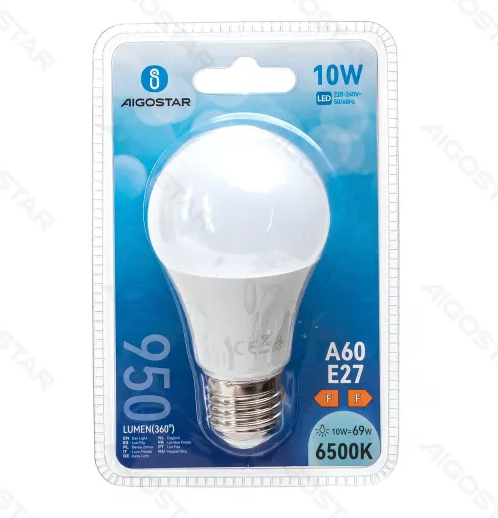 LED-lamppu A60 E27 10W 