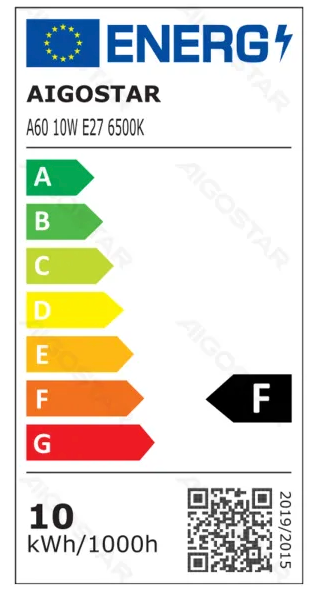 LED-lamppu A60 E27 10W 
