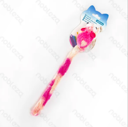 CAT TOY L30CM PURPLE/BLUE/RED