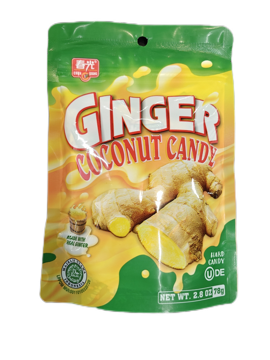 CHUN GUANG Ginger Coconut Candy 78g