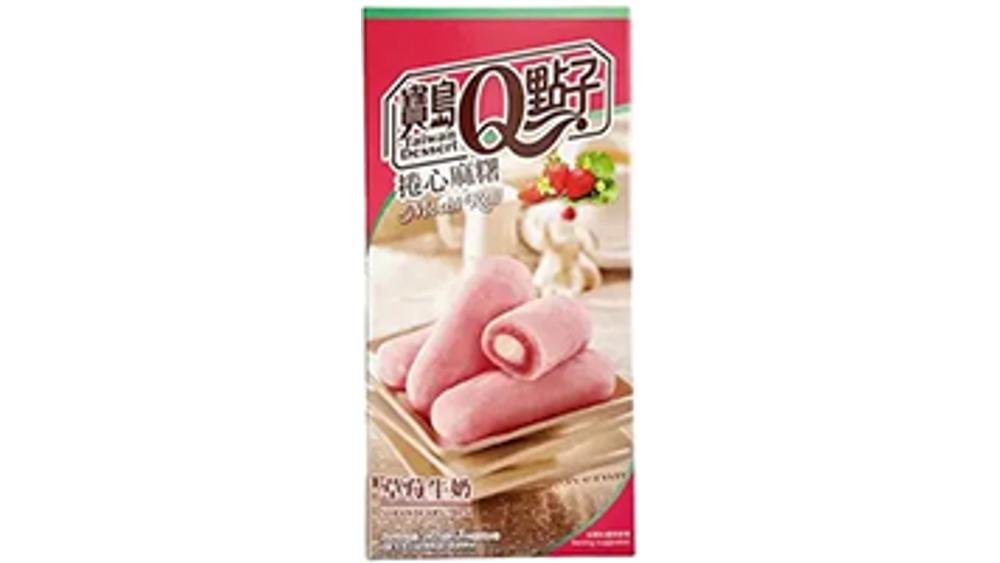 Q MOCHI/Mansikka Mochi Roll 150g/草莓麻薯卷 150g/Mansikka-mochi-rulla 150g