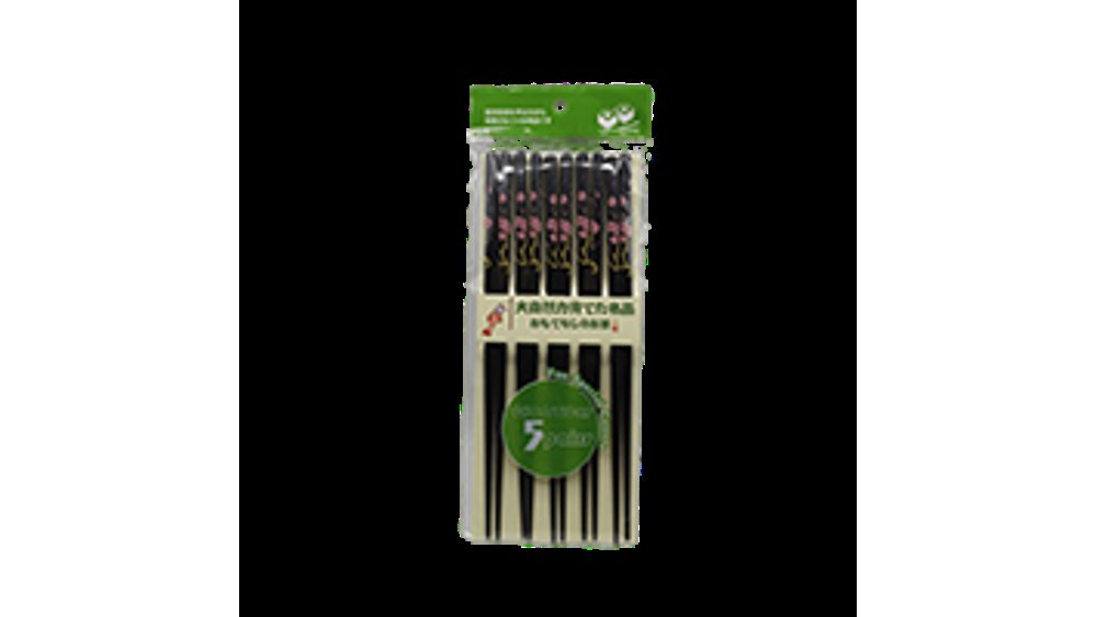 Chopsticks (Black) 5 PCS/筷子5双装/Syömäpuikot (musta) 5 kpl