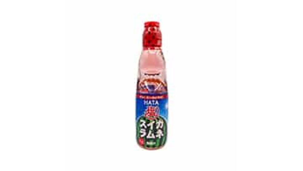 Hatakosen/Hatakosen Ramune watermelon flavor 200ml/弹珠汽水西瓜味 200ml/Hatakosen Ramune vesimeloniaromi 200ml