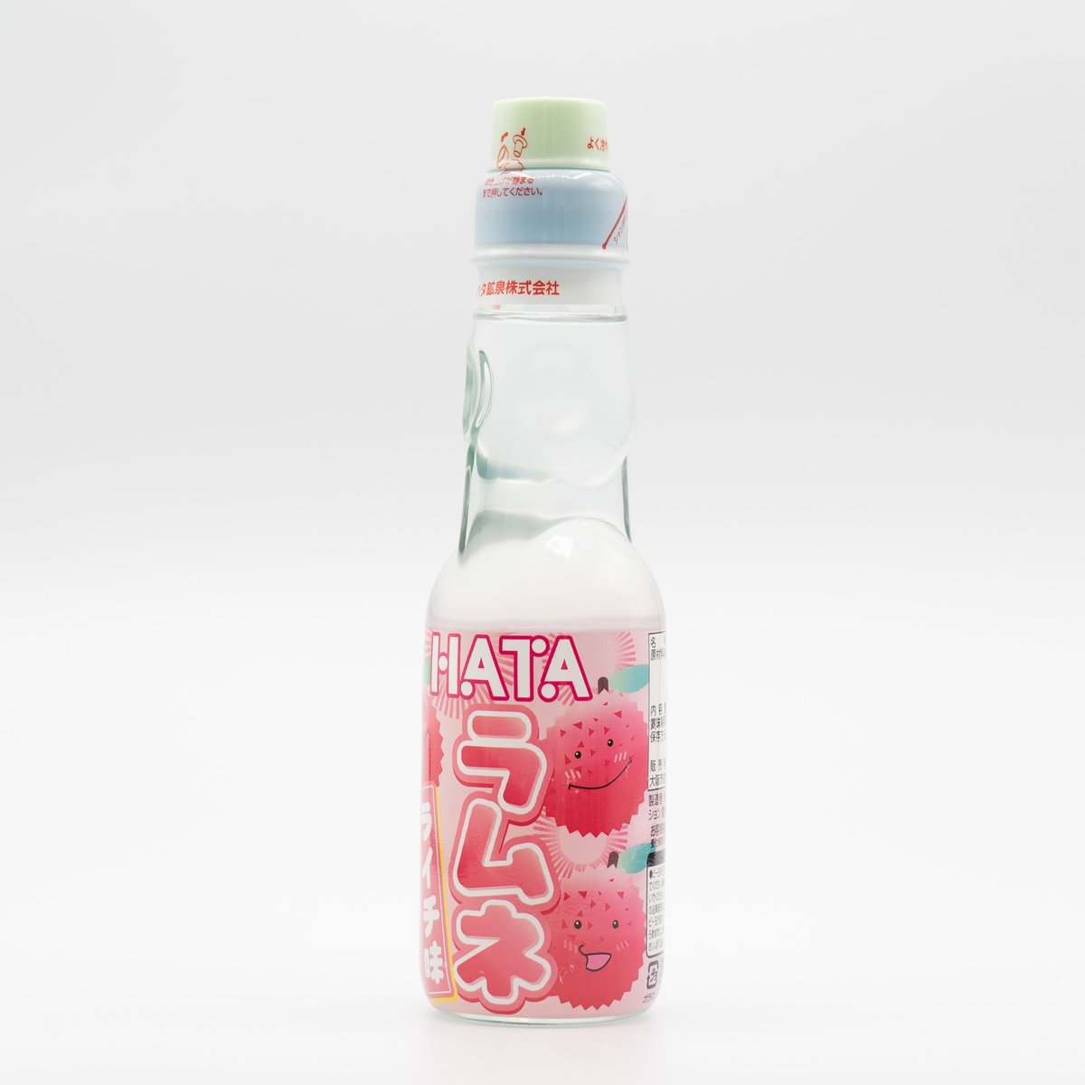 Hatakosen/Ramune Lychee 200ml/弹珠汽水荔枝味 200ml/Ramune-juoma litsi 200ml