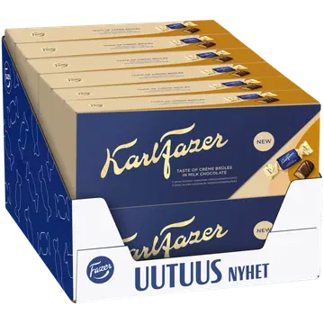 Karl Fazer Crème Brûlée suklaakonvehti 250g