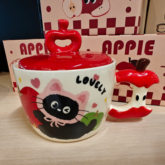 DJY Apple Cat Cup 450ml