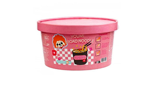 Youmi/Instant Broad Noodle Creamy Carbo 112g/方便宽粉奶油味 112g/Välitön leveä nuudeli Kermainen Carbo 112g