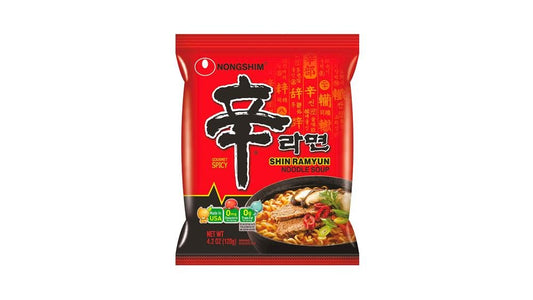 Nongshim/NONGSHIM Korean Shin instant noodle/ 农心辛拉面 120g