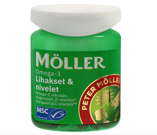 Möller Omega-3 Muscles & Joints 60 capsules