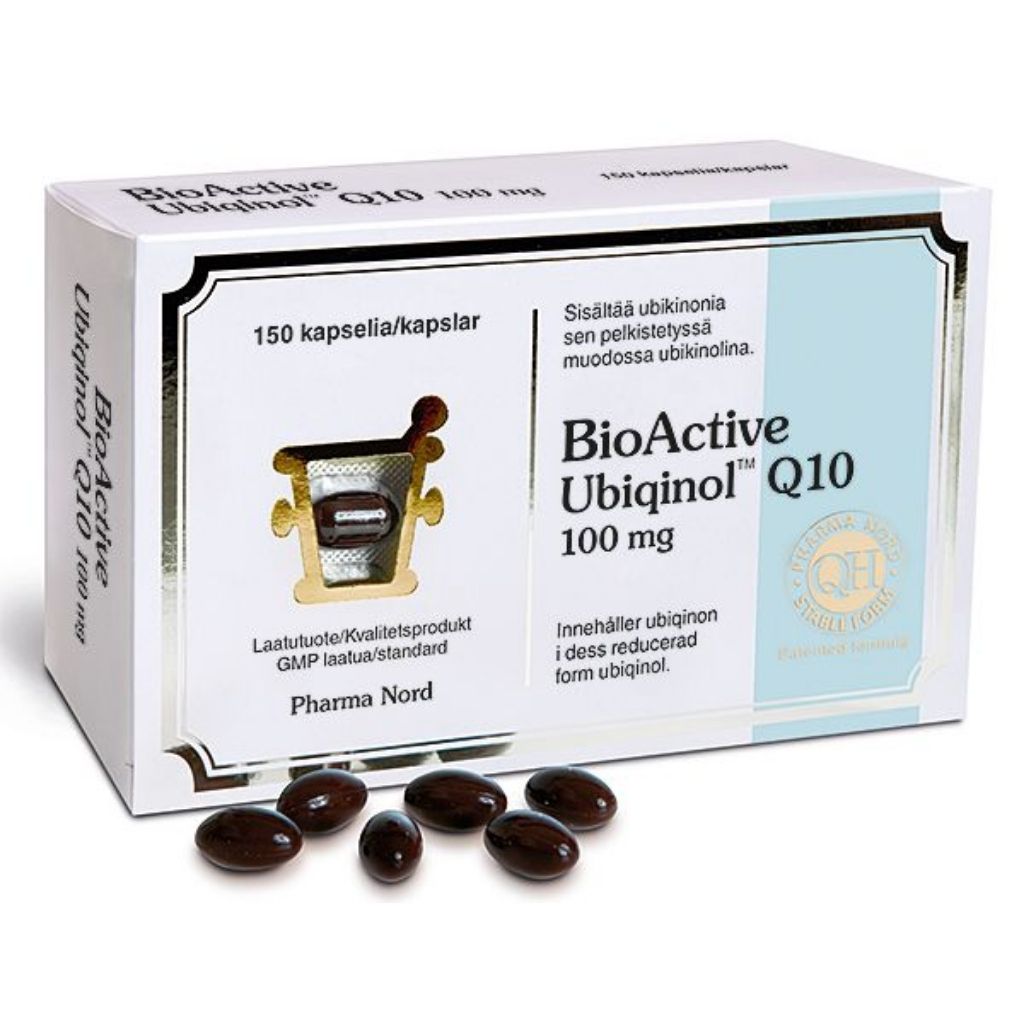 Pharma Nord Bioactive Q10 Ubiquinol 100mg 150 kapselia