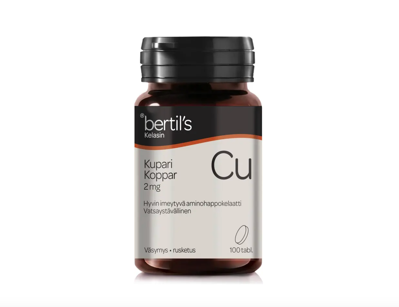Bertil’s Kelasin Copper 100 Tablets