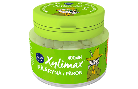 Fazer Xylimax Moomin pear pastille 90 g