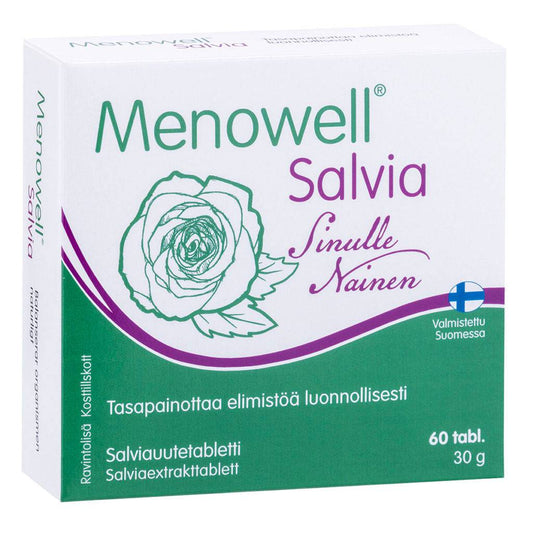 Hankintatukku Menowell Salvia - Salviauutetabletti 60 tabl