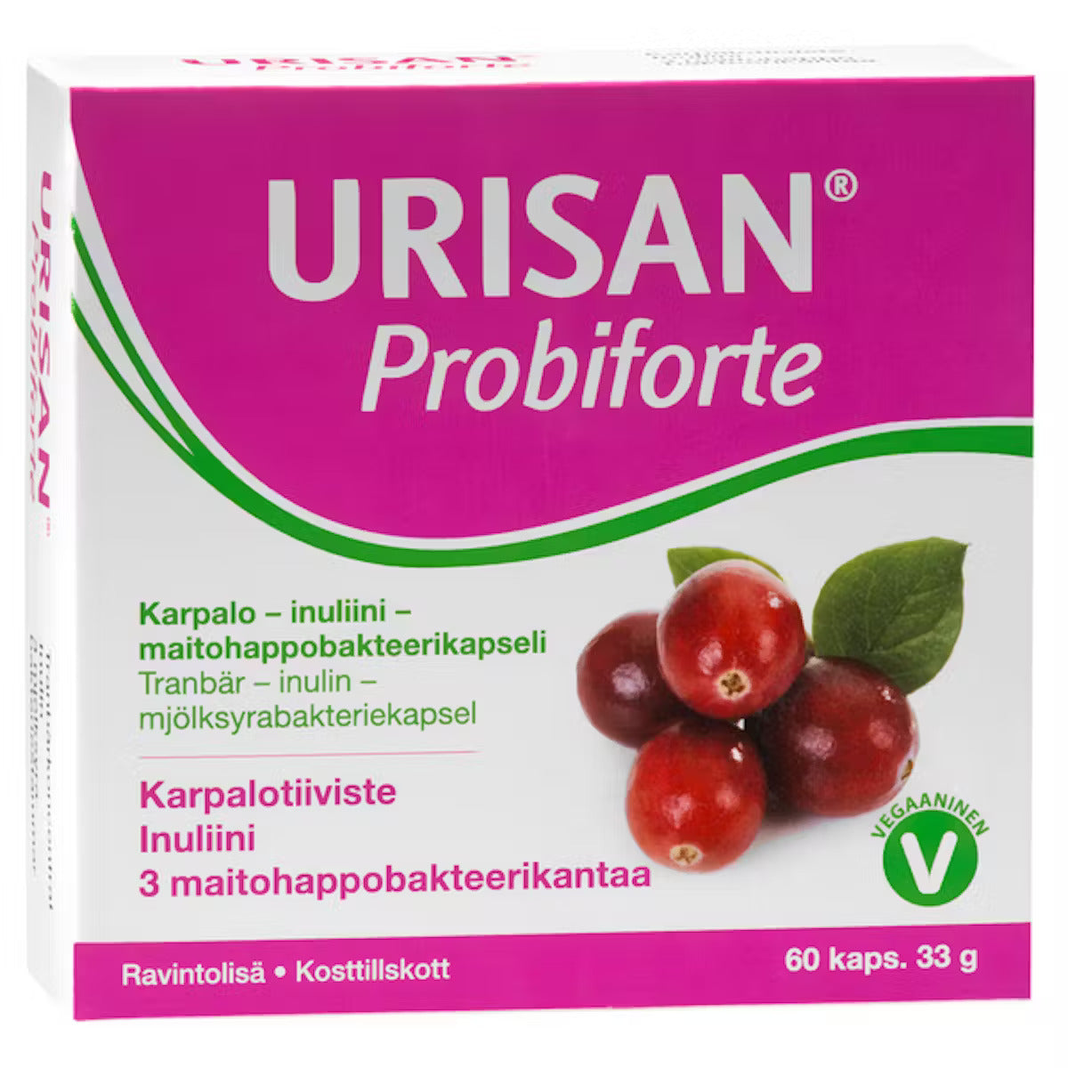 Hankintatukku Urisan Probiforte 60 kaps
