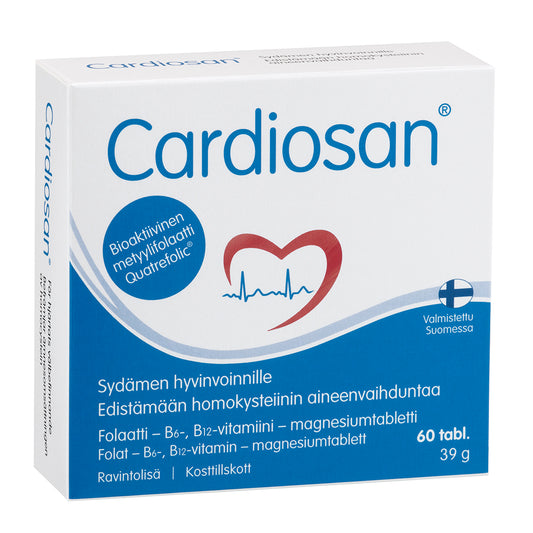 Cardiosan 60 tablettia / 39g