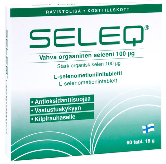 Seleq 60 tablettia / 18g