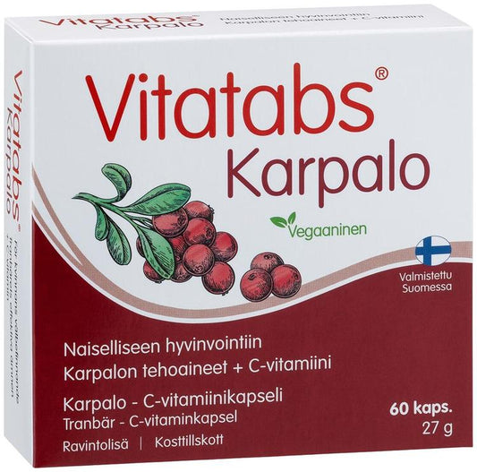 Vitatabs Cranberry 60 kapselia