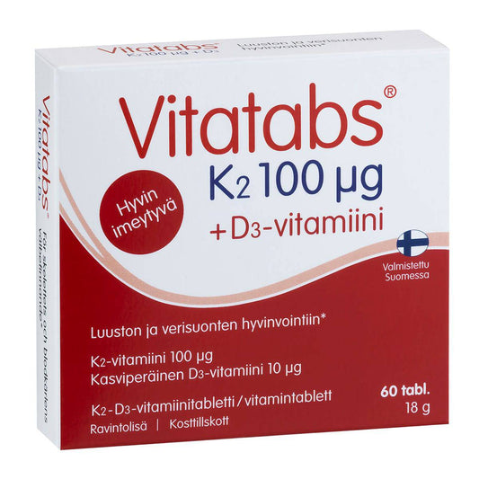 Hankintatukku  Vitatabs K2D3 Vitamin Complex Tablets 60 capsules