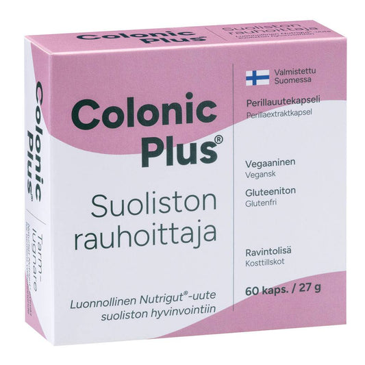 Hankintatukku Colonic Plus Suoliston Rauhoittaja Perillauutekapseli 60 kaps