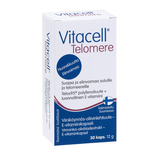 Hankintatukku Vitacell Telomere 30 capsules