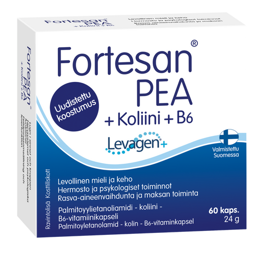 Fortesan PEA + Choline + B6 60 Capsules