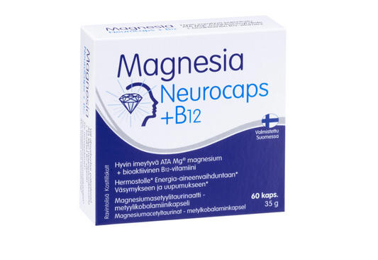 Hankintatukku Magnesia Neurocaps + B12 60kaps