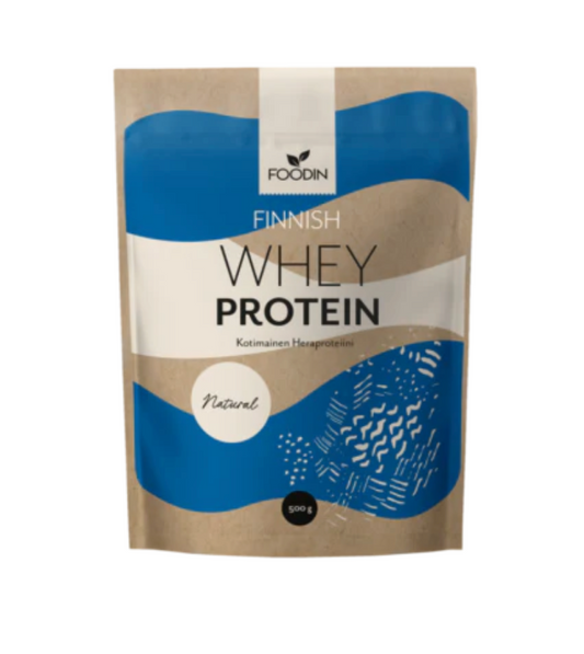 Foodin Finnish Whey Protein - Unflavored 500g