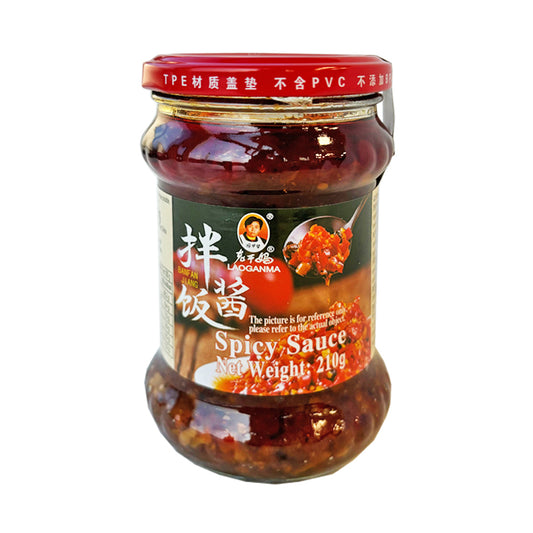 LGM Spicy Sauce 210g jar