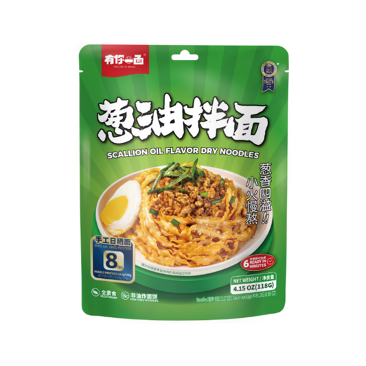 YNYM Scallion Oil Flavor Noodle 118g