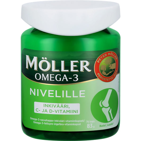 Möller Omega-3 nivelille Möller 76 kpl