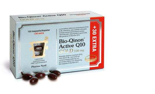 Pharma Nord Bio-Qinon Active Q10 GOLD 100 mg 150+30 kaps